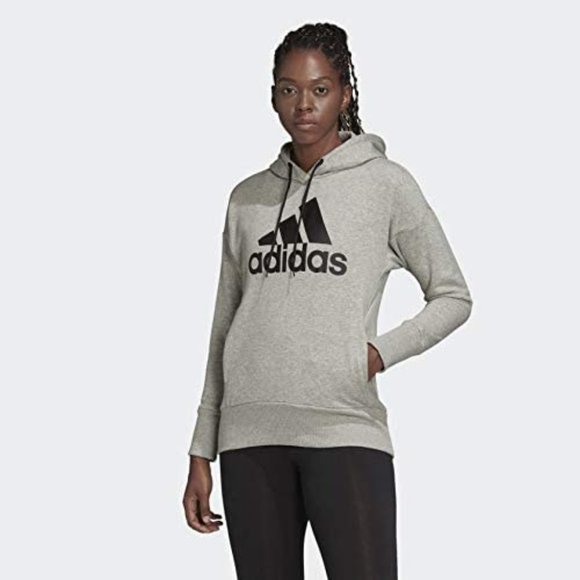 🆕adidas Originals Women's W Bos Long Hd, Small - Medium Grey Heather, Authentic - Picture 3 of 13